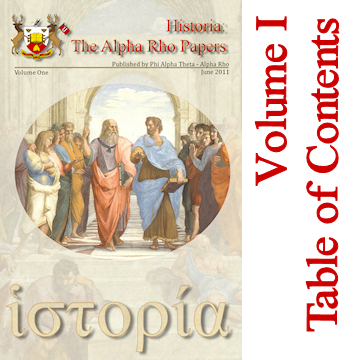 Volume I Table of Contents